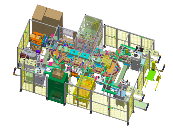 Automated Push Rod Pin Pressing Line